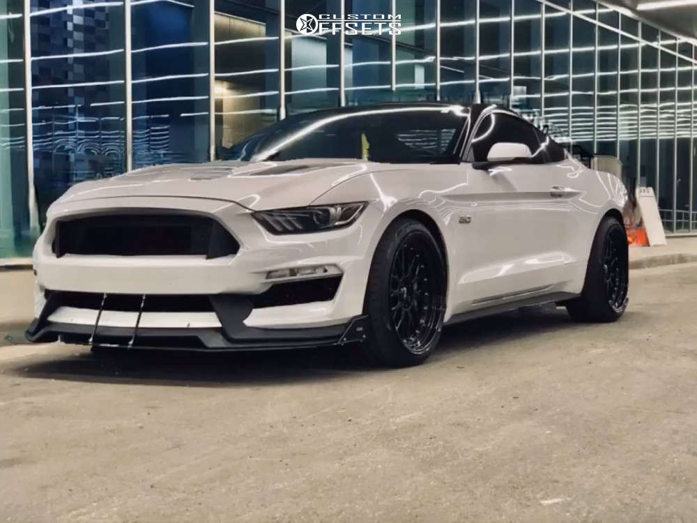 2015 Ford Mustang with 20x10 30 XXR 521 and 255/30R20 Nitto Nt555 G2 ...