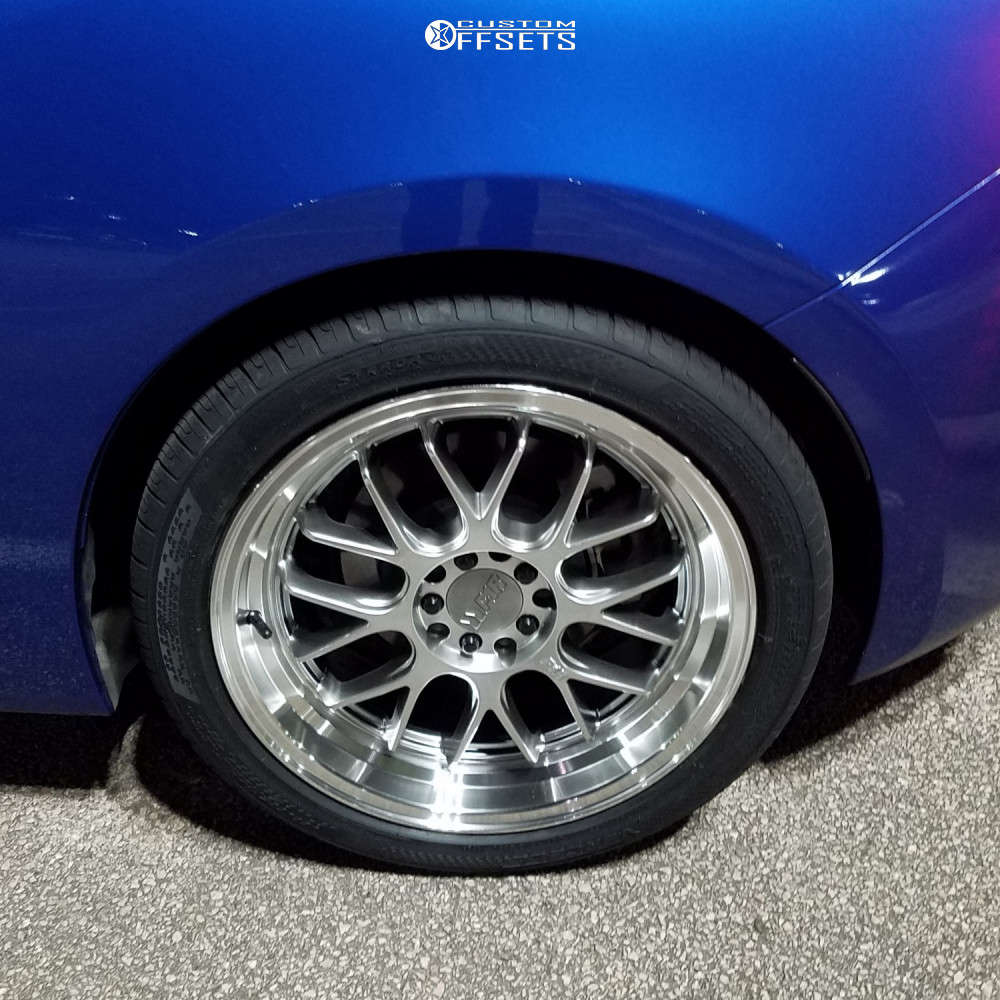 2020 Subaru BRZ with 18x8.5 38 F1R F21 and 245/40R18 Vercelli Strada II ...