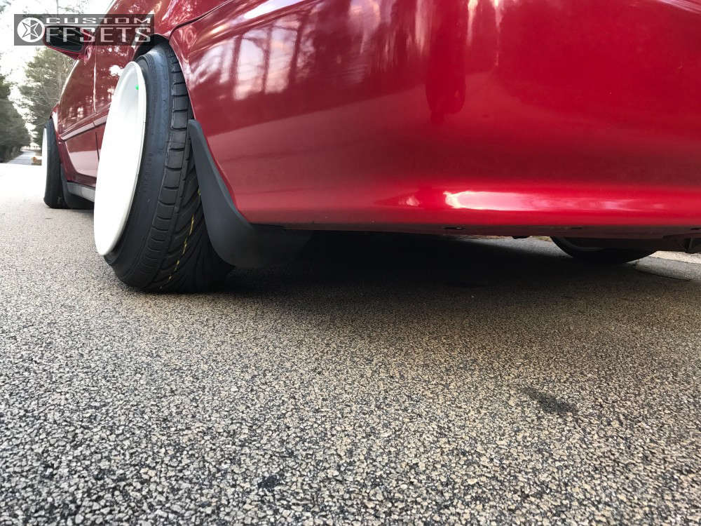 1999 Honda Civic with 15x8 0 Diamond Racing and 165/55R15 Federal 
