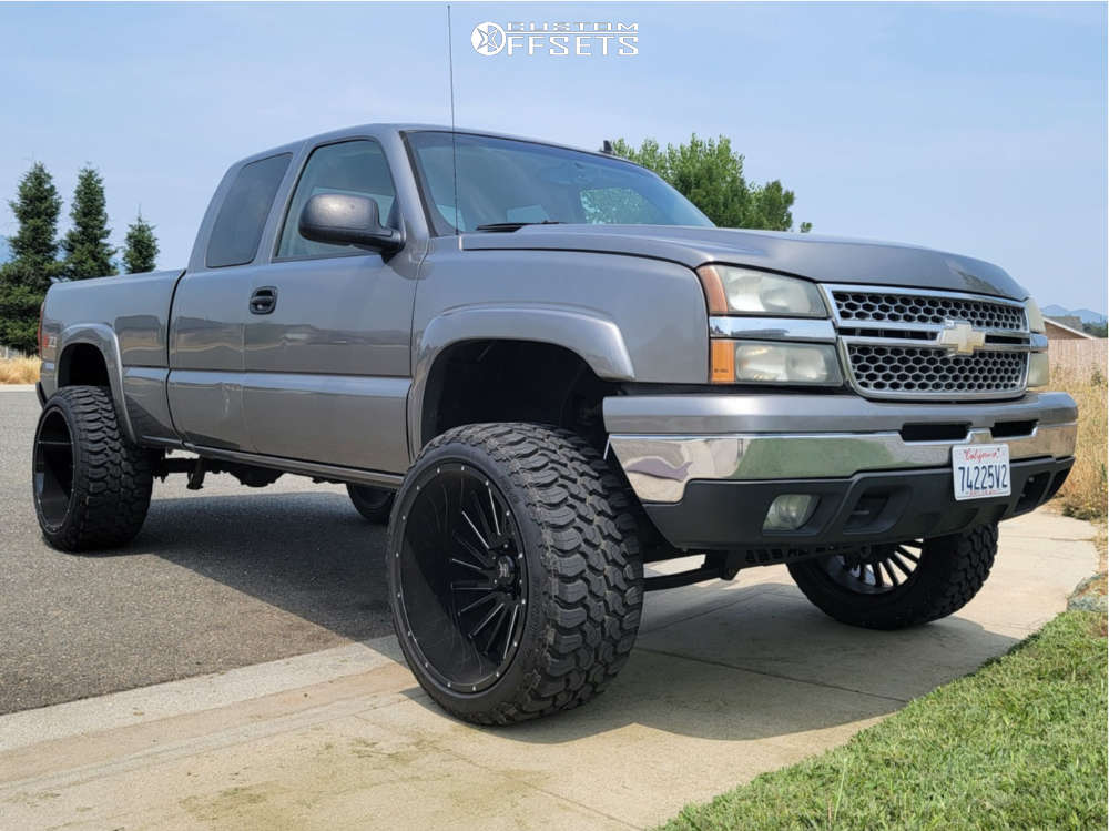 2007 Chevrolet Silverado 1500 Classic with 24x14 -74 Force