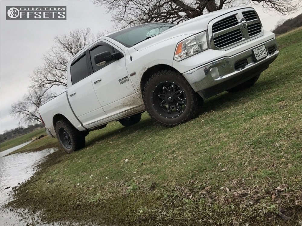 2013 Ram 1500 with 20x10 -12 Fuel Lethal and 295/65R20 Cooper ...