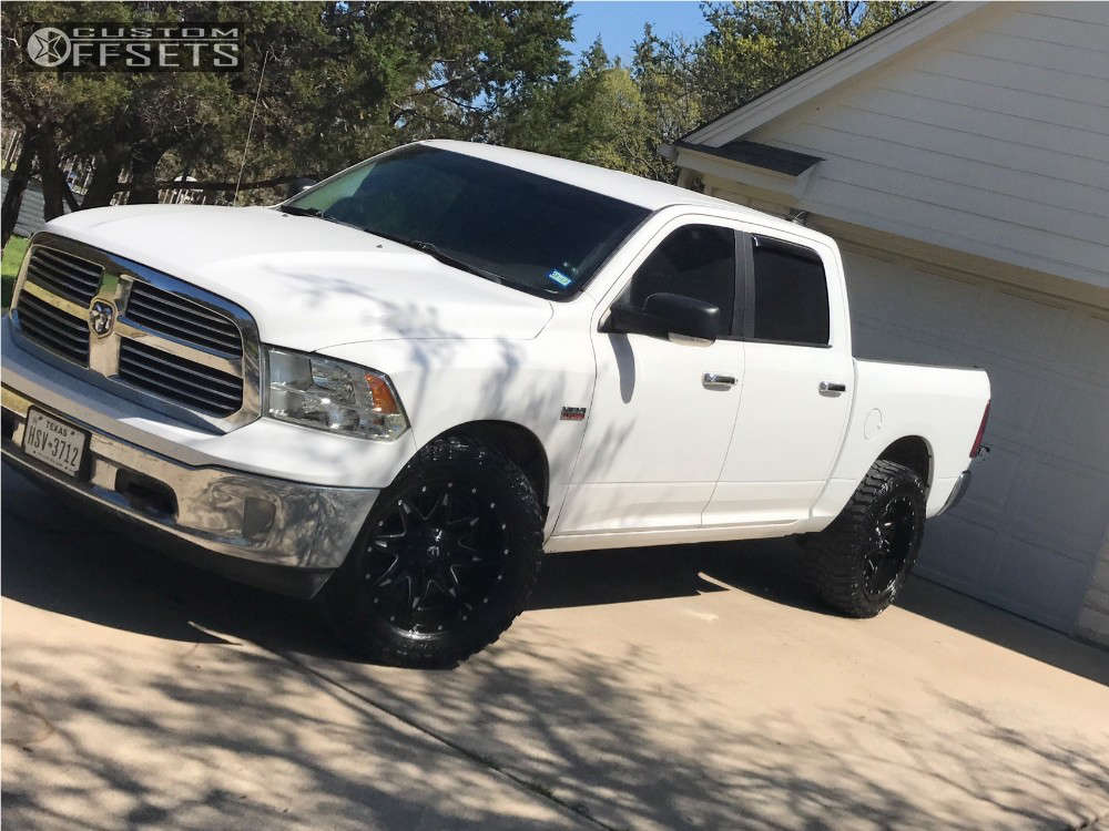 2013 Ram 1500 with 20x10 -12 Fuel Lethal and 295/65R20 Cooper ...