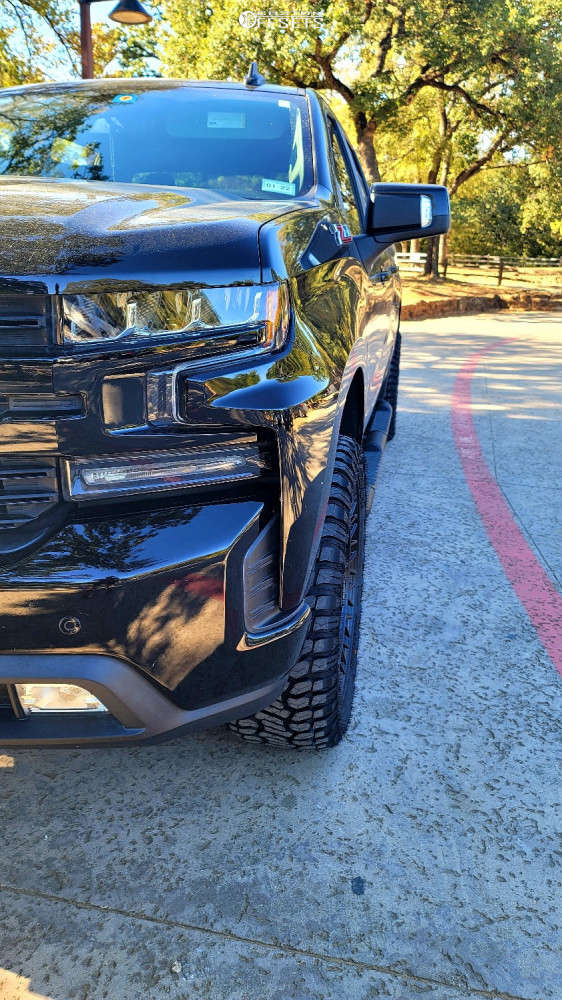 2019 Chevrolet Silverado 1500 with 22x9 0 4Play Sport 4ps12 and 285