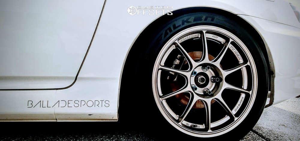 2009 Honda S2000 with 17x9 47 WedsSport Tc105x and 245/40R17