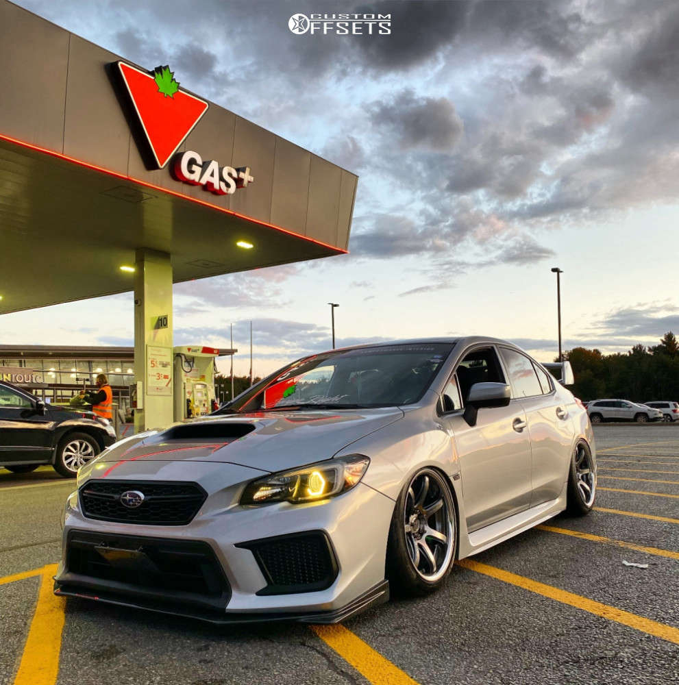 2018 Subaru WRX Wheel Offset Flush Air Suspension 1893070 Custom