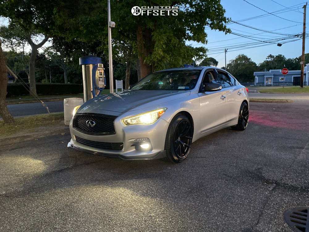 2014 Infiniti Q50 Wheel Offset Stock 1895997 Custom Offsets