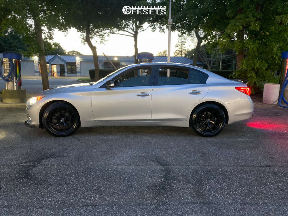 2014 Infiniti Q50 Wheel Offset Stock 1895997 Custom Offsets