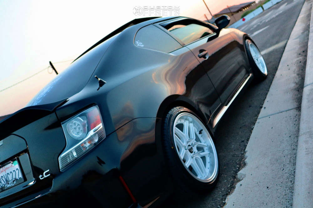 2015 Scion TC Wheel Offset Lowering Springs 1896439 Custom Offsets 2015-scion-tc-wheel-offset-lowering-springs-1896439-custom-offsets