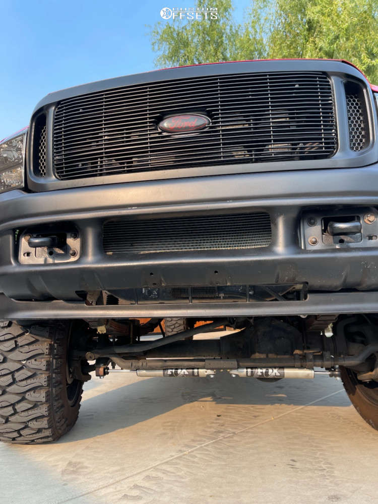 1999 Ford F-250 Super Duty with 20x12 -44 Helo He916 and 36/13.5R20 ...