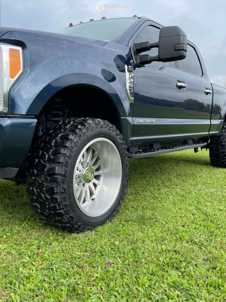 2019 Ford F-250 Super Duty with 22x12 -51 Cali Offroad Summit and 325 ...