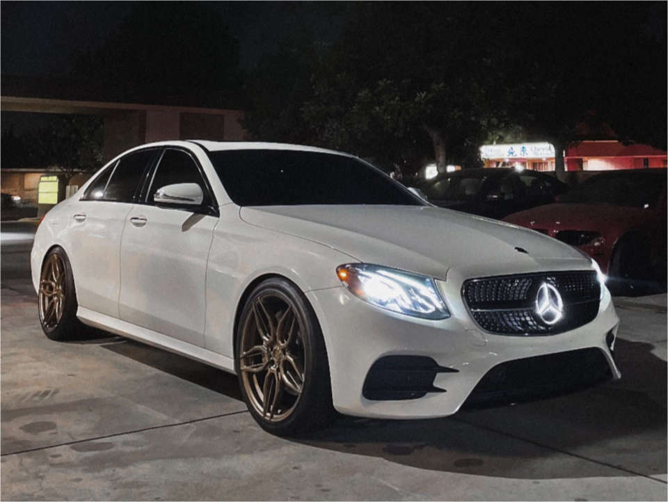 2020 MercedesBenz E350 with 20x9 25 ADV.1 Adv005 and 255/35R20 Nitto