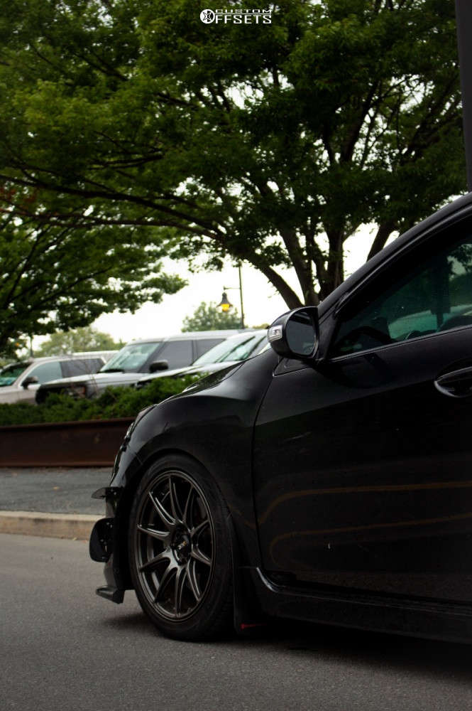 2011 Mazda 3 with 18x8.5 35 XXR 527 and 225/45R18 Achilles All