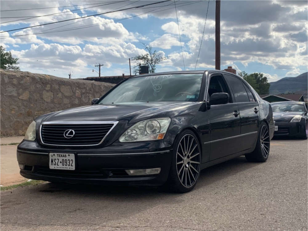 2004 Lexus LS430 with 20x8.5 20 TSW Chicane and 245/35R20 Toyo 