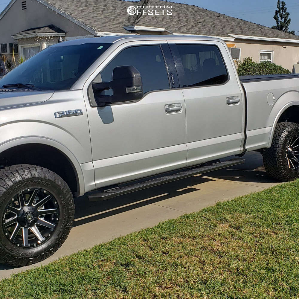 2019 Ford F-150 with 18x9 1 Fuel Contra and 285/70R18 Nitto Ridge ...