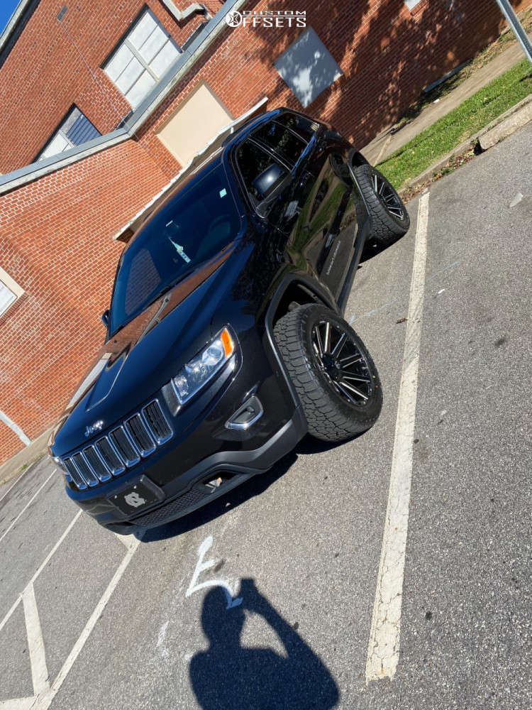 2015 Jeep Grand Cherokee with 20x9 1 Fuel Contra and 32/9.5R20 Falken