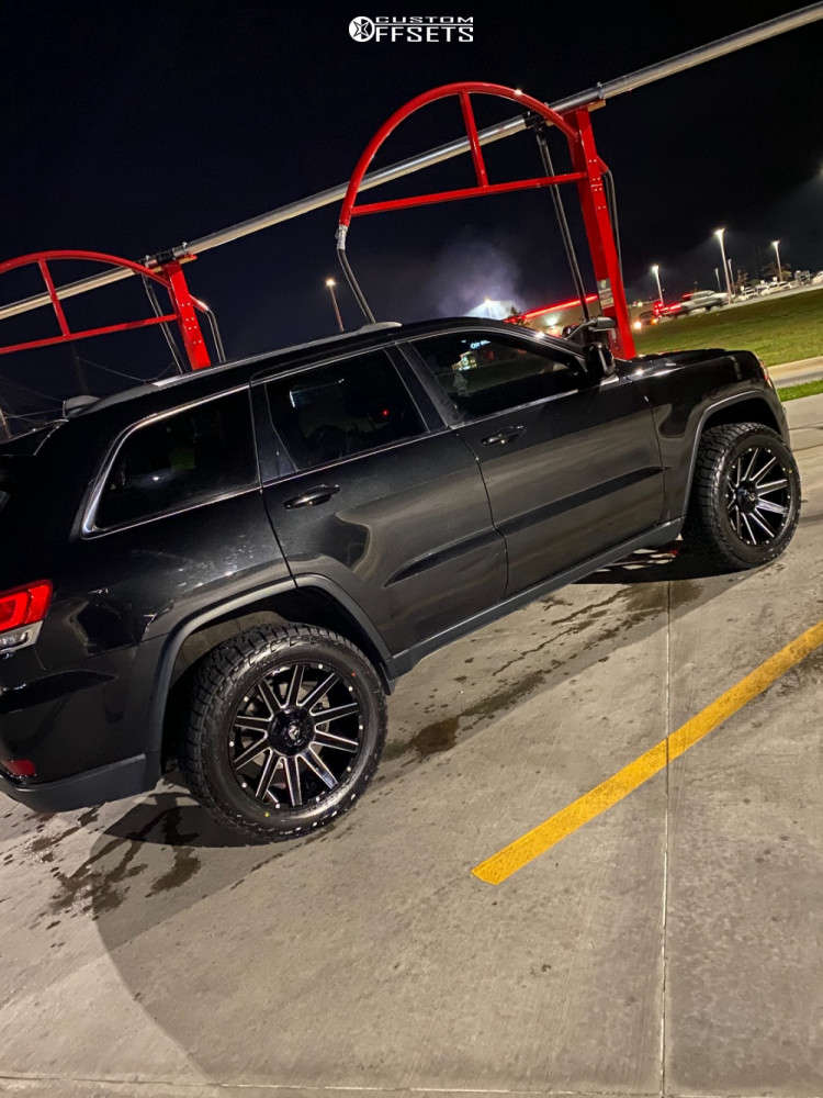 2015 Jeep Grand Cherokee with 20x9 1 Fuel Contra and 32/9.5R20 Falken