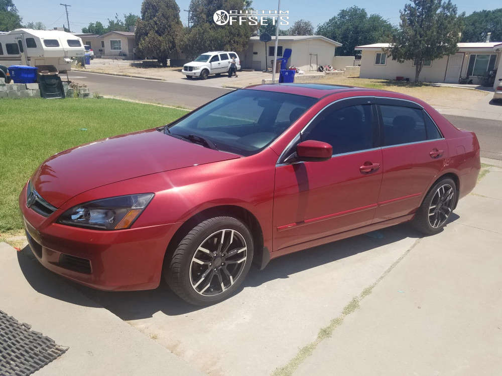 2007 Honda Accord Wheel Offset Nearly Flush Stock 1928273 Custom