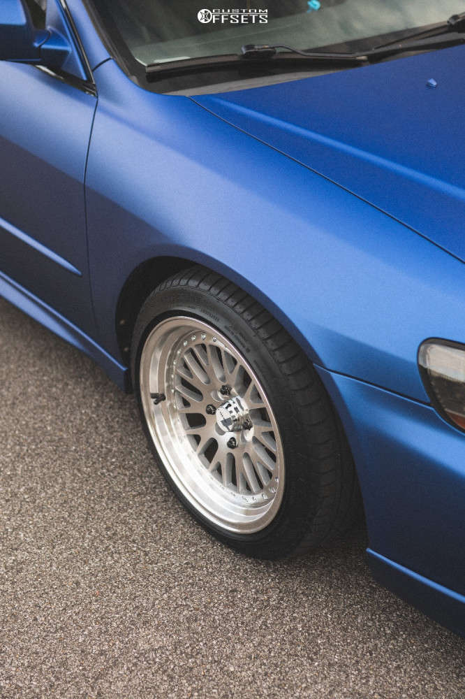 2001 Honda Accord with 16x8 20 ADV.1 Av-12 and 215/45R16 Accelera All ...