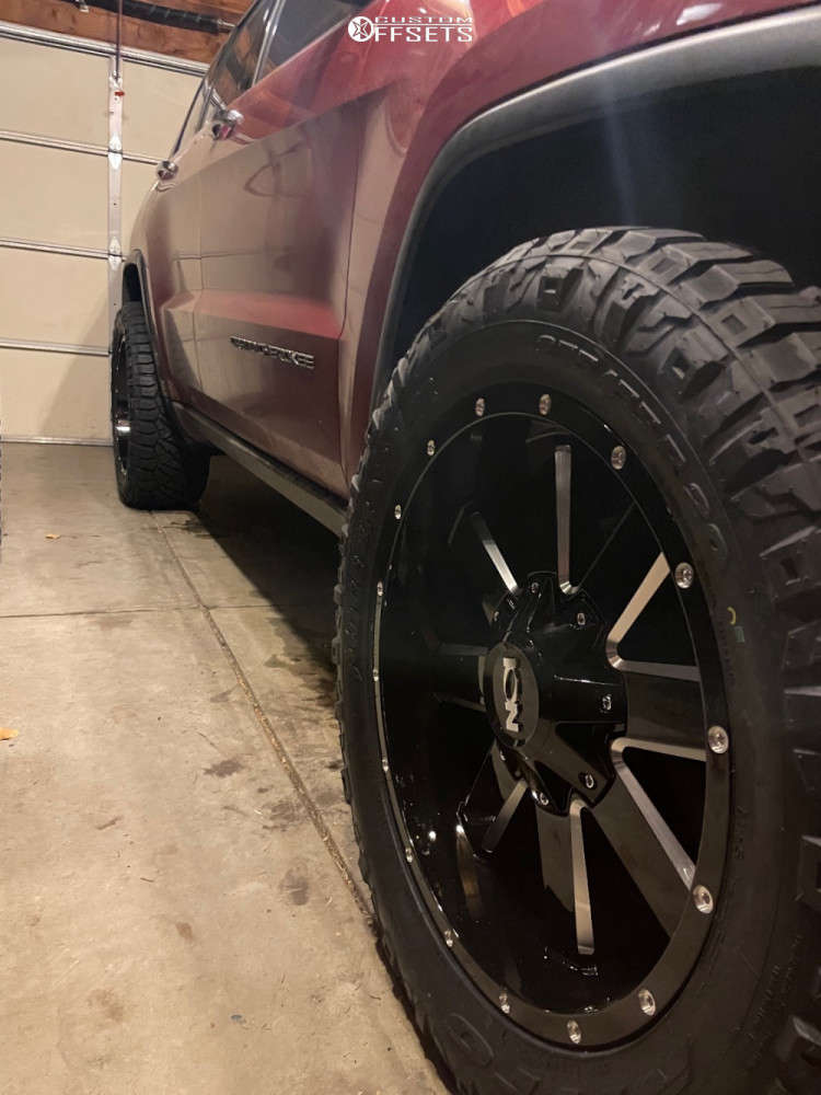 2014 Jeep Grand Cherokee with 20x9 0 Alloy Ion 141 and 275/55R20 Nitto ...