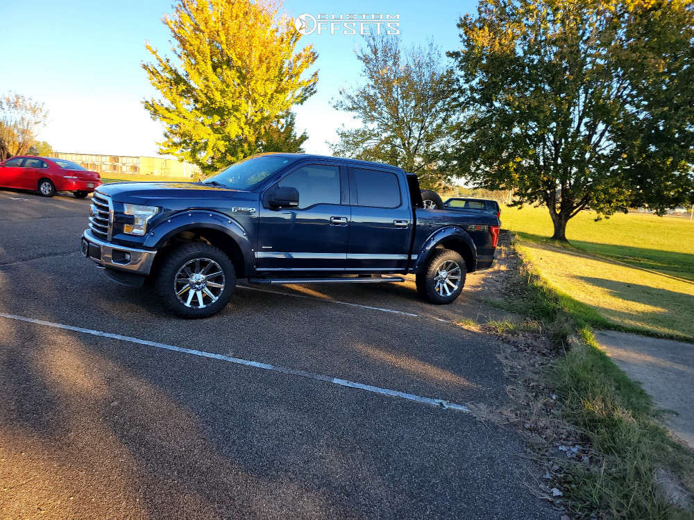 2016 Ford F150 with 20x9 12 Fuel Contra and 33/10.5R20 BFGoodrich All