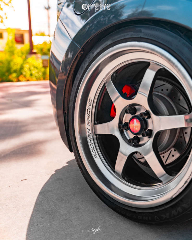 2016 Scion FR-S with 18x8.5 35 Aodhan Ah08 and 225/40R18 Firestone