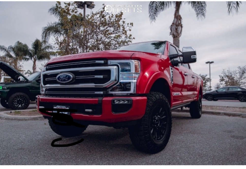2020 Ford F350 Super Duty with 20x12 44 TIS 552B and 395/60R20 Fury