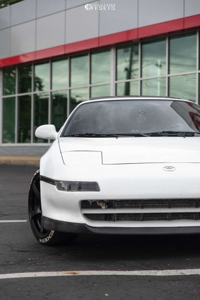 1993 Toyota MR2 with 17x8 35 Enkei Kojin and 245/40R17 Nexen Nfera Su1 ...