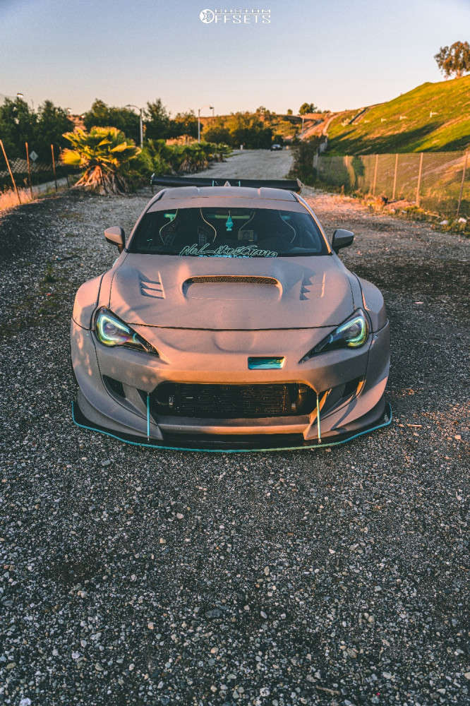 2014 Subaru BRZ Flush Air Suspension Custom Offsets