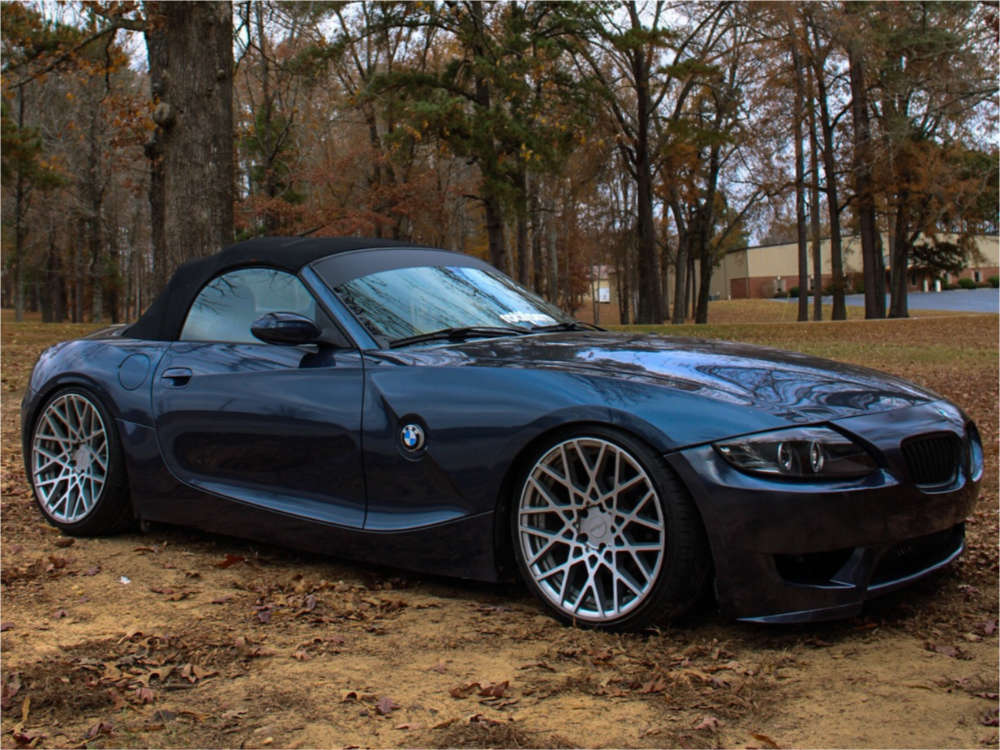 2004 BMW Z4 Nearly Flush Lowering Springs Custom Offsets