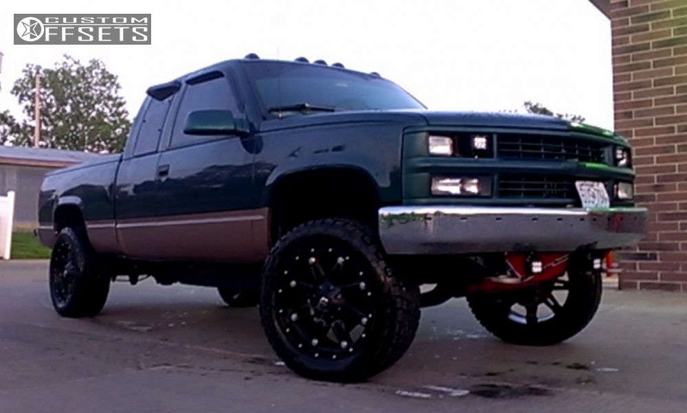 Fuel Hostage 20x9 1 Gloss Black D62520901750 Custom Offsets