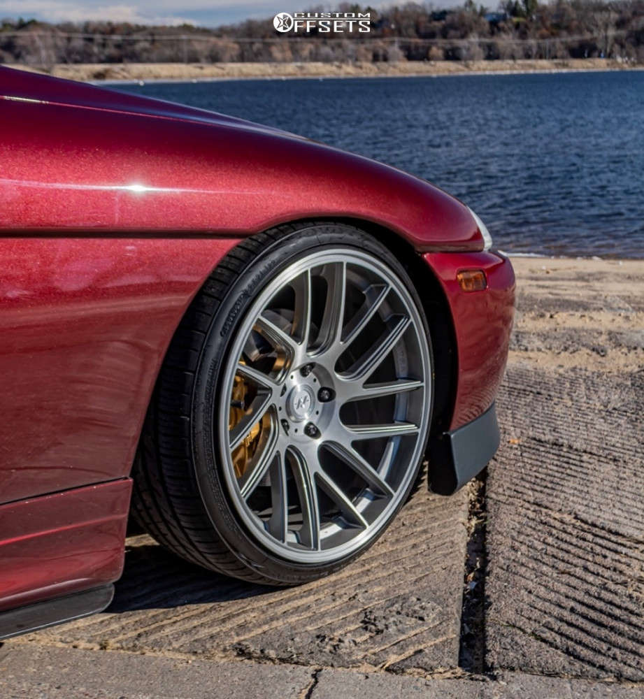 1996 Lexus SC300 with 19x9.5 15 Anovia Elder and 225/35R19 Toyo