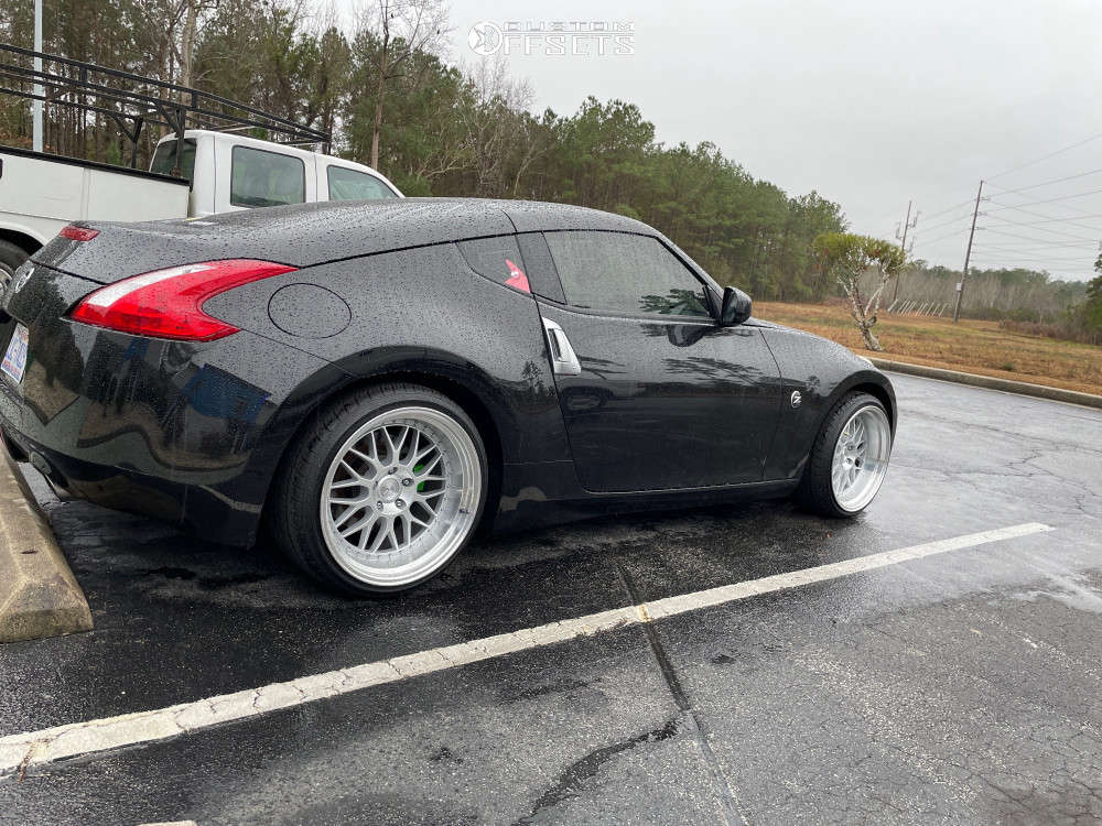 2013 Nissan 370Z with 19x11 15 Aodhan Ah02 and 275/30R19