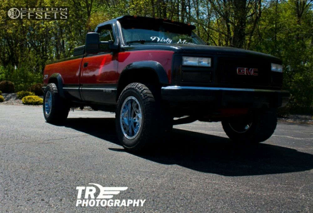 Fuel Hostage 18x12 44 Chrome D53018208347 Custom Offsets