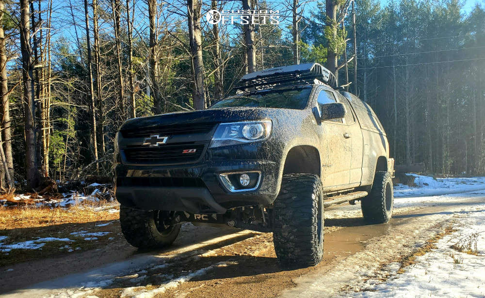2018 Chevrolet Colorado with 20x12 44 Anthem OffRoad Equalizer and 33