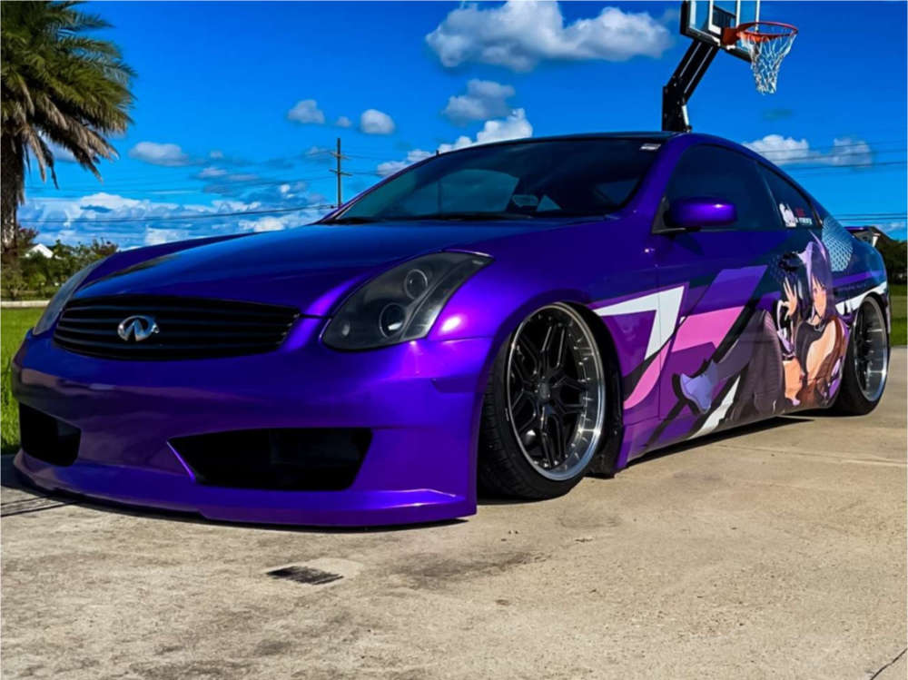 2006 INFINITI G35 Tucked Air Suspension Custom Offsets