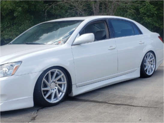2007 Toyota Avalon with 18x8.5 35 F1R F29 and 225/35R18 Sentury and ...