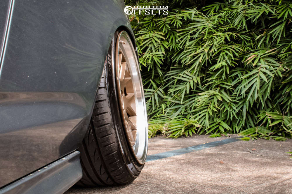 2006 Acura RSX with 18x9.5 15 Aodhan Ds06 and 215/40R18 Lionhart Lh-503 ...