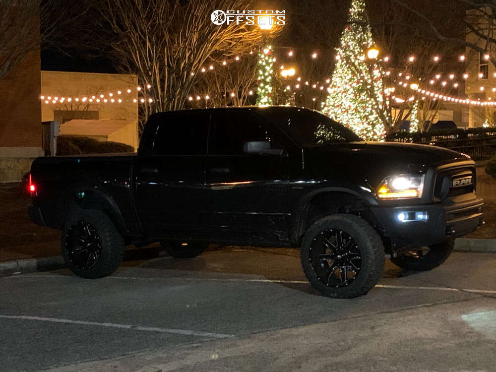 2020 Ram 1500 Classic with 22x12 -50 Ballistic Rage and 35/12.5R22 Fury ...