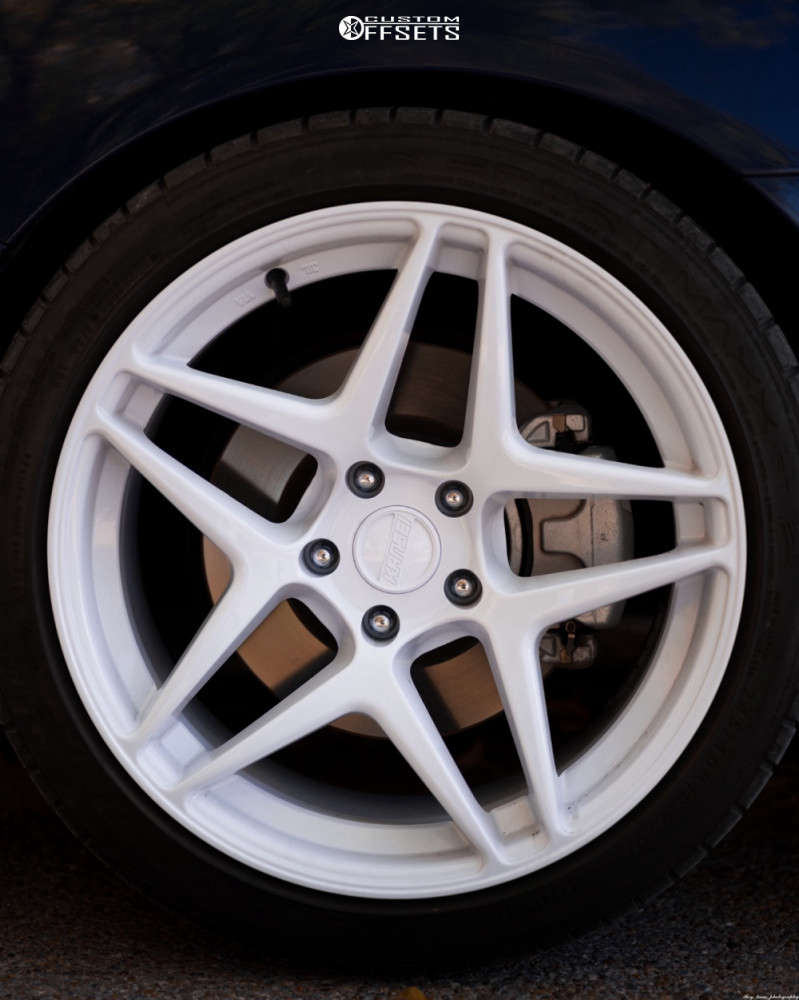 2021 Subaru WRX with 18x9.5 22 Kansei Astro and 245/40R18 Dunlop ...