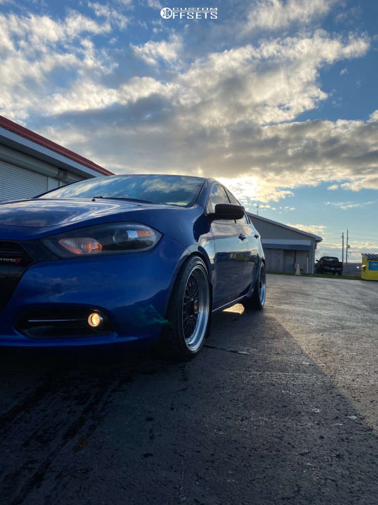 2014 Dodge Dart with 18x8.5 45 1AV Zx1 and 225/45R18 Nexen Nfera