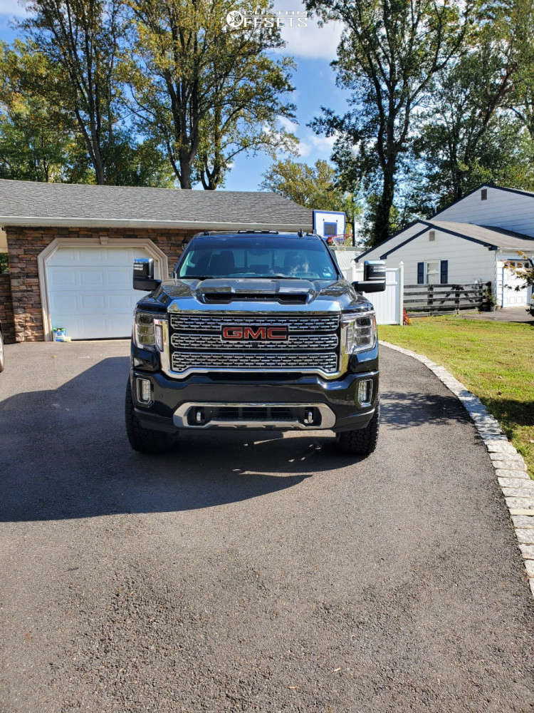 2021 GMC Sierra 3500 HD with 20x12 24 ARKON OFFROAD Mandela and 35/12