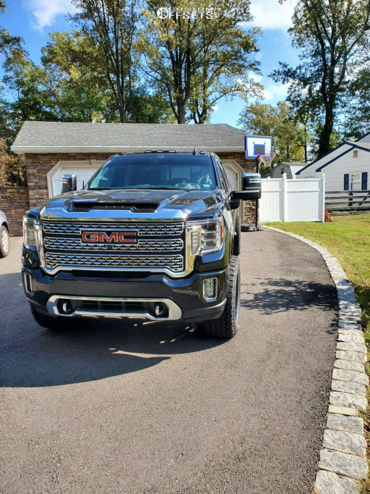 2021 GMC Sierra 3500 HD with 20x12 24 ARKON OFFROAD Mandela and 35/12