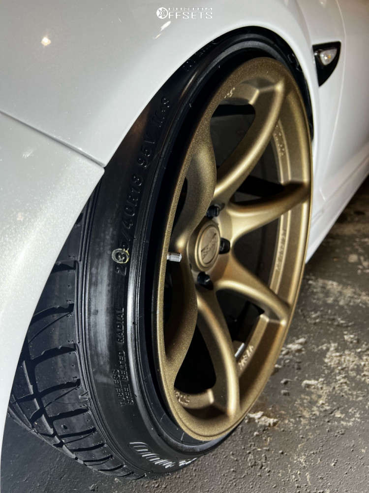 2009 Mazda RX-8 with 18x10.5 12 Kansei Tandem and 235/40R18 Ohtsu