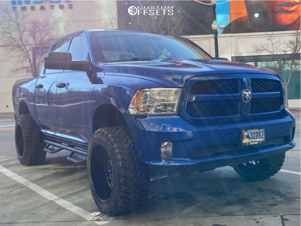 2018 Ram 1500 with 22x12 -44 Specialty Forged Sf015 and 285