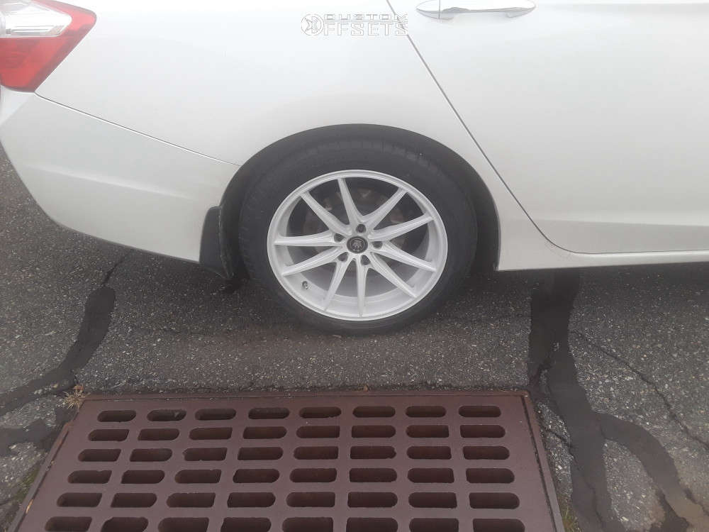 2014 Honda Accord with 18x8 45 Konig Oversteer and 235/45R18 Goodyear