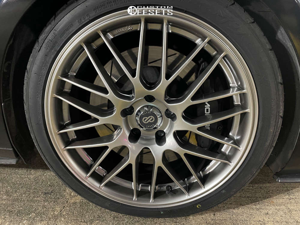 2015 Dodge Dart with 18x8 40 Enkei Ekm3 and 225/40R18 Nitto Neo Gen and