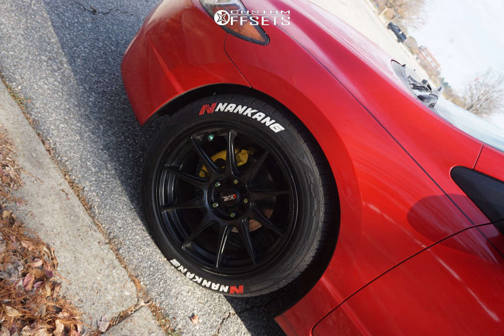 2007 Honda Civic with 17x8.25 25 XXR 527 and 205/50R17 Arroyo Grand