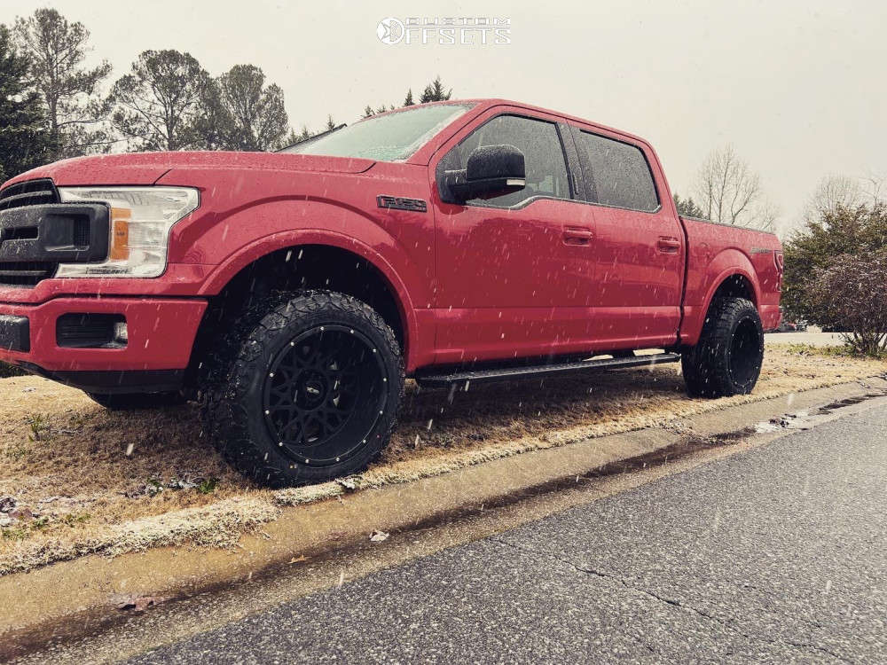 2020 Ford F-150 with 20x12 -51 Vision Rocker and 33/12.5R20 Versatyre ...