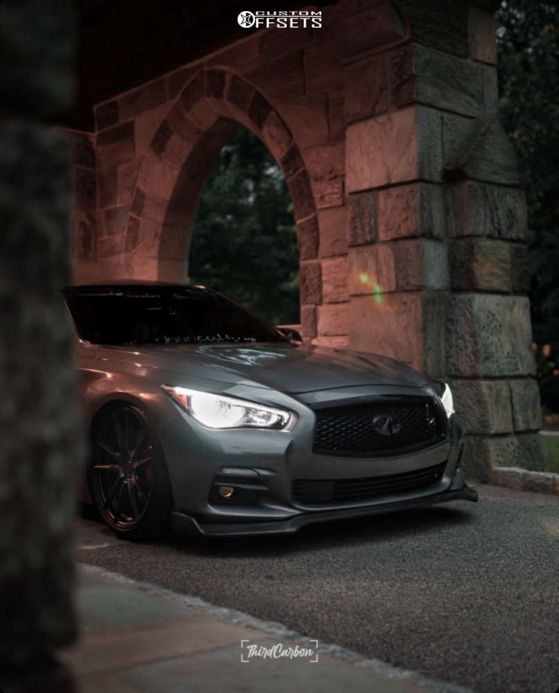 2017 INFINITI Q50 Coilovers Custom Offsets