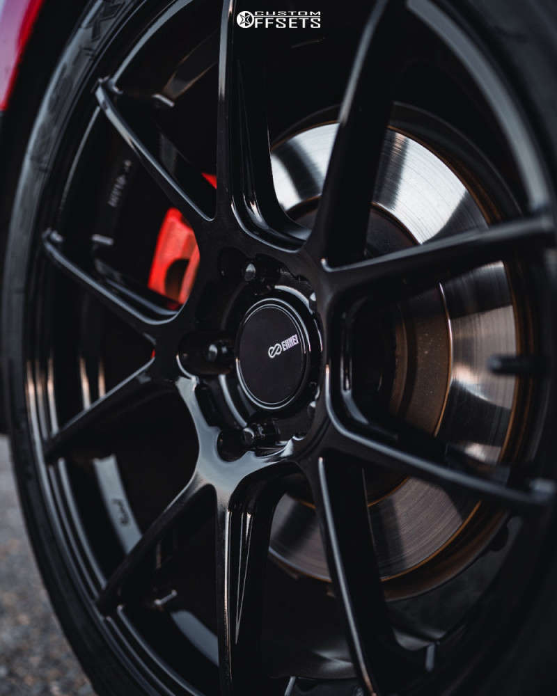 2020 Hyundai Veloster N with 18x8.5 45 Enkei Tsv and 235/40R18 Federal